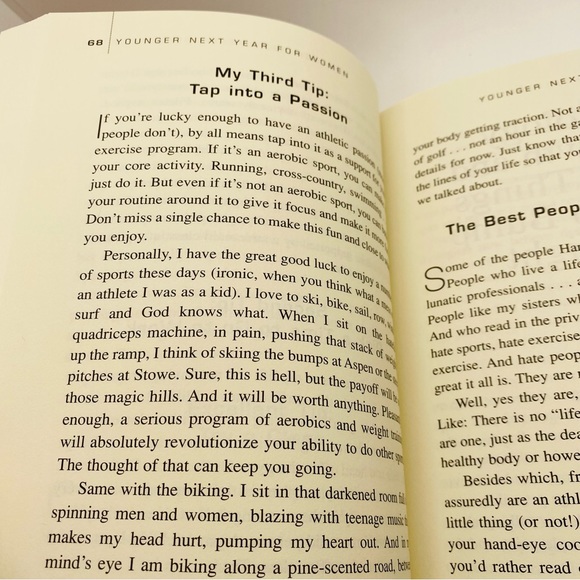 NWT Younger Next Year for Women Hardback Book Live Longer & Happier 383pgs - Picture 4 of 7